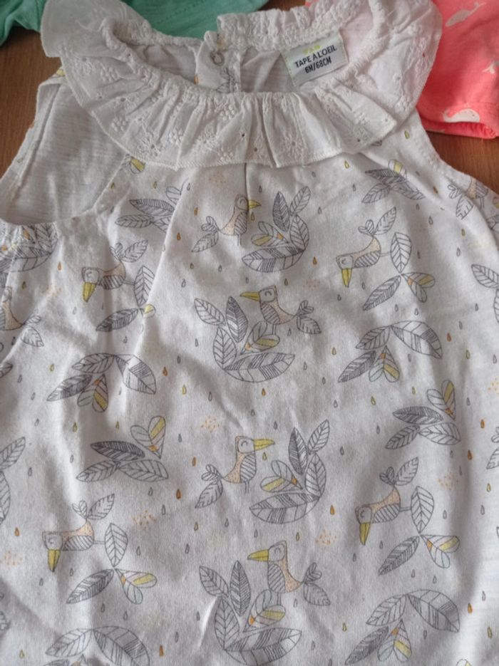 Lot de barboteuse taille 6 mois TAO - photo numéro 2