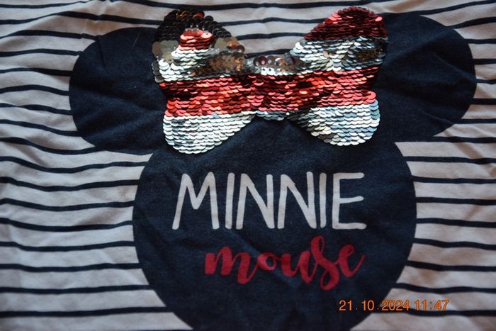 Tshirt fille 6 ans minnie - photo numéro 2