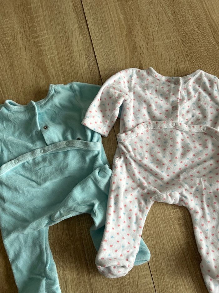 Lot pyjamas velours - photo numéro 4