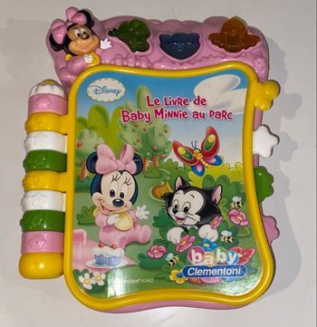 **📖 livre interactif baby minnie (clementoni).