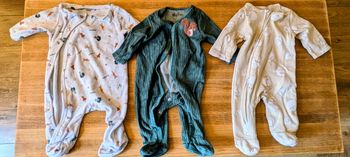 Lot trois pyjamas velours