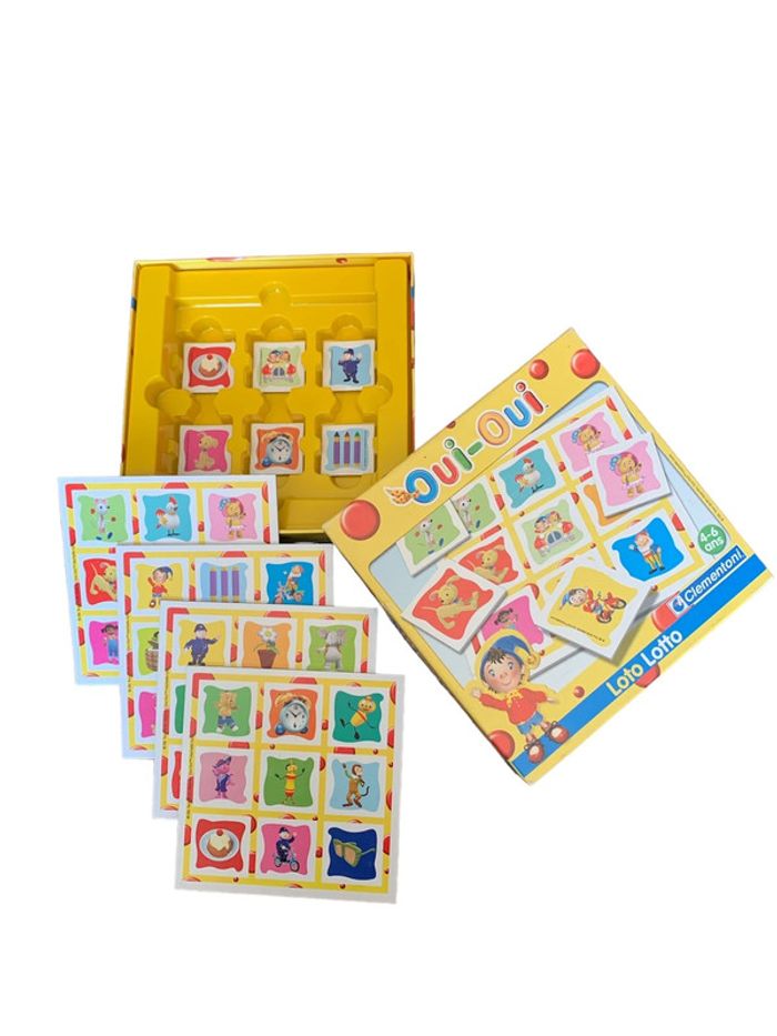 Loto oui-oui le quotidien clementoni