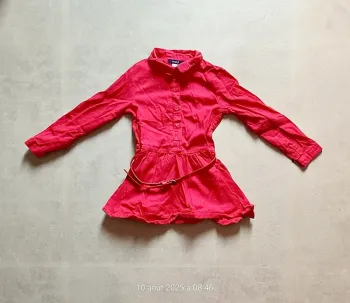 Robe/tunique manches longues fille - 3 ans