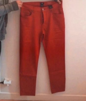 Pantalon rouge h&m taille 40