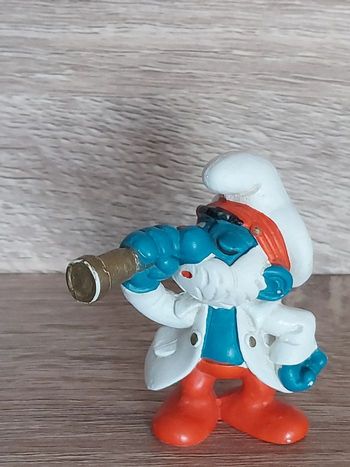 Figurine vintage les schtroumpfs grand schtroumpf