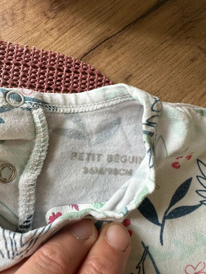 T-shirt fille Petit Béguin 98cm / 3 ans - photo numéro 4
