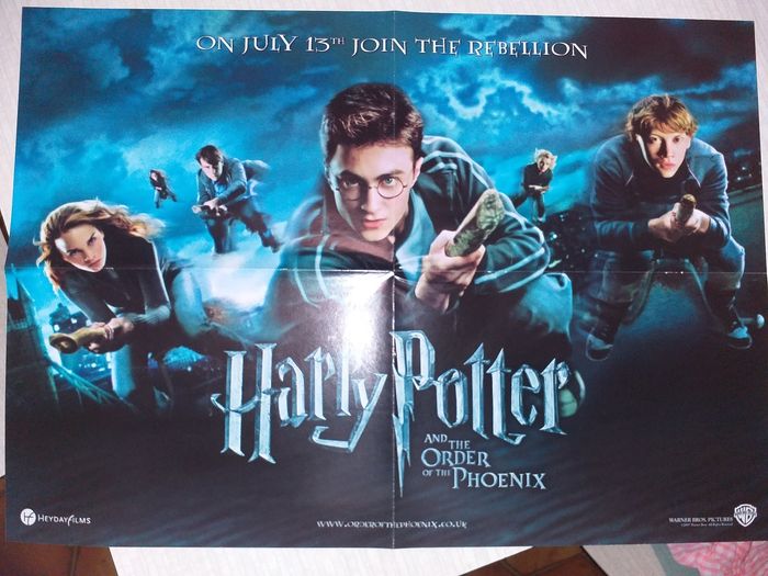 Affiche / Poster A2 - Harry Potter et l'Ordre du Phénix - Daniel Radcliffe - photo numéro 2