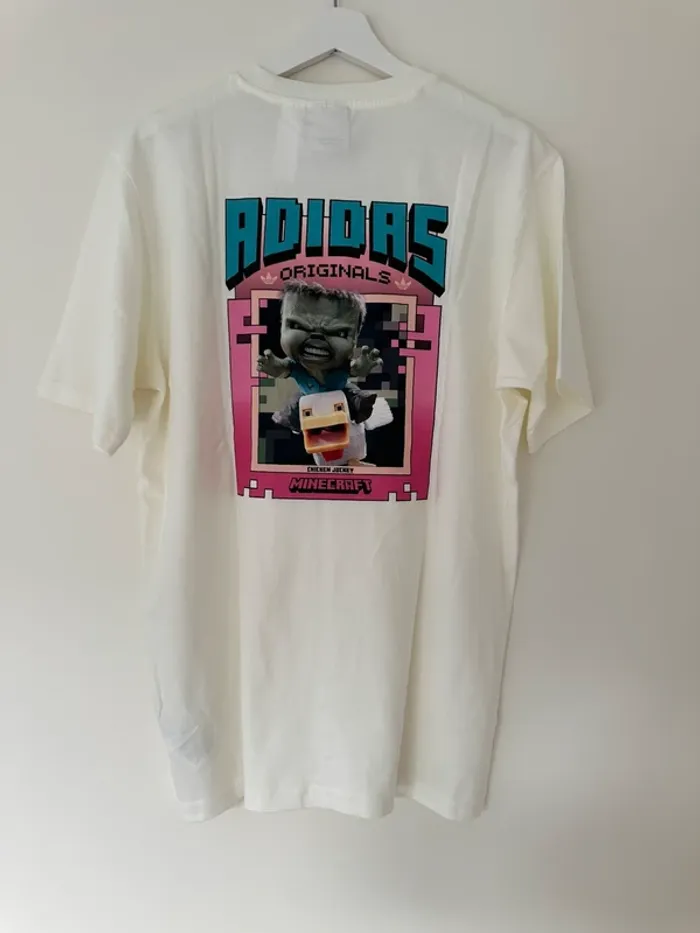 Adidas tshirt minecraft taille M neuf - photo numéro 7