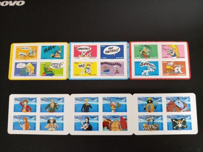 Carnets de beaux timbres Astérix