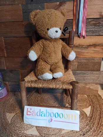 Peluche ours Boulgom vintage