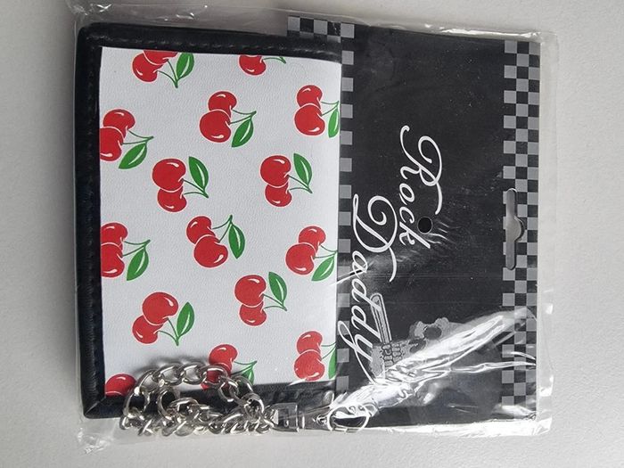 Porte feuille gothique avec chaîne rock Daddy neuf - photo numéro 3