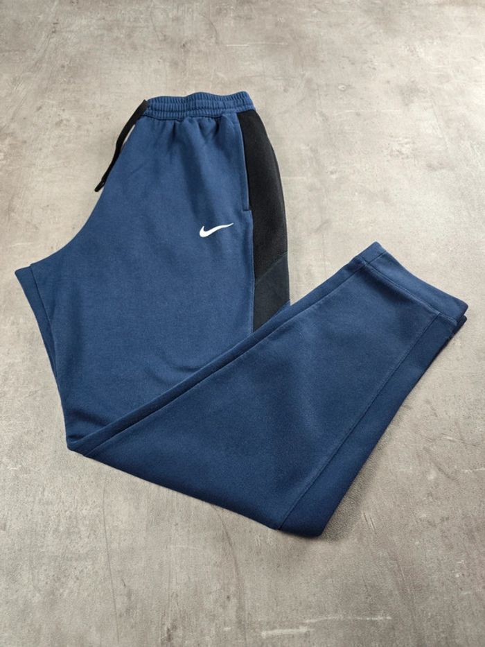 Pantalon jogging Nike corban university logo brodé bleu marine taille XL - photo numéro 2