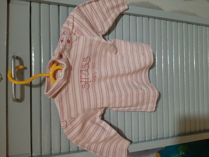 6 tee shirts manches longues filles Taille 6 mois - photo numéro 6