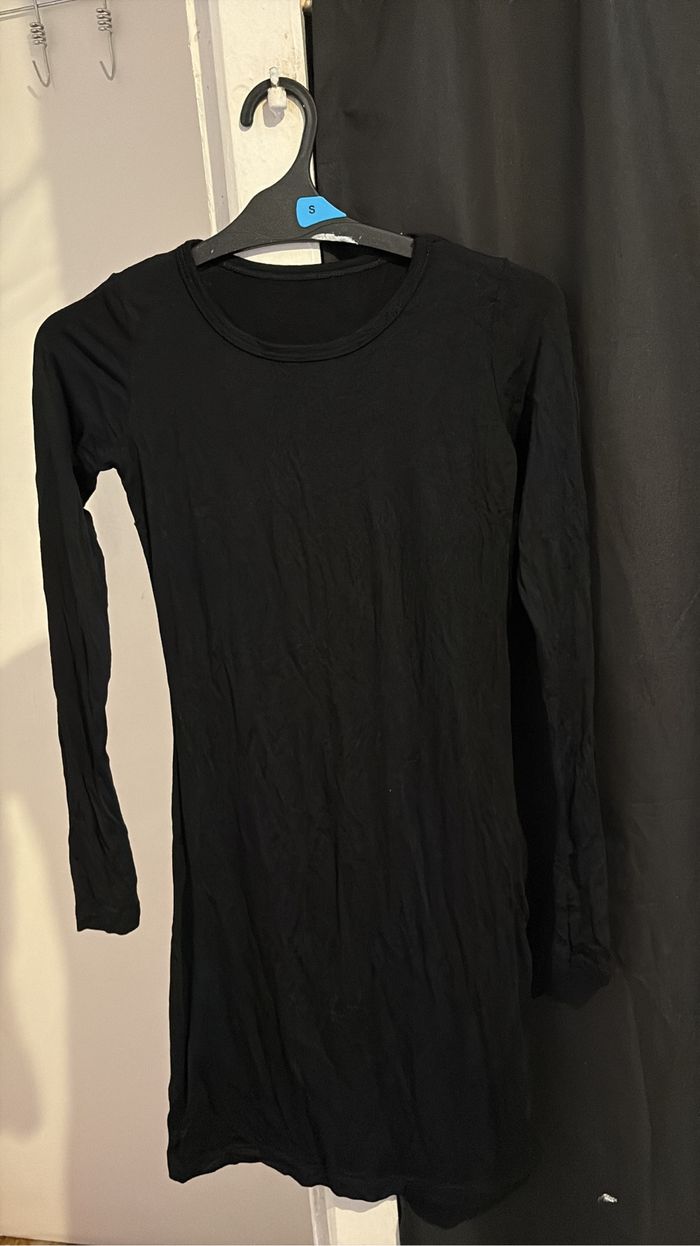 Robe moulante noir
