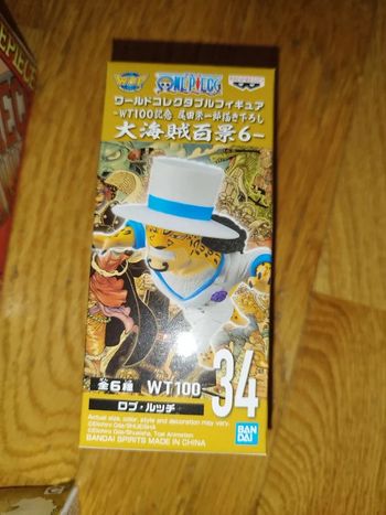 Figurine One Piece WCF World Collectable Figure Rob Lucci WT100