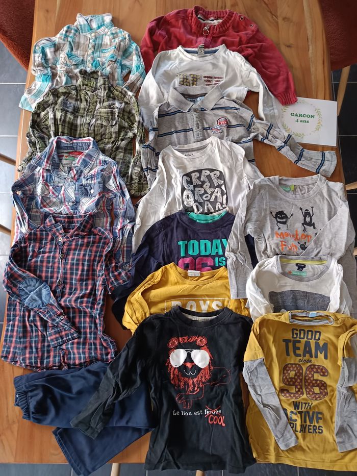 Lot 4 ans hiver garçon