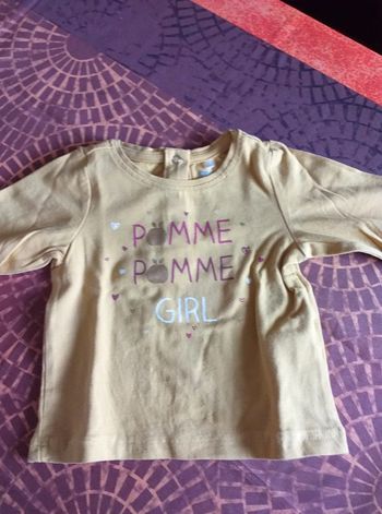 tee shirt fille 3 mois orchestra