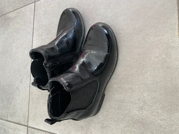 Bottines noires vernie taille 34
