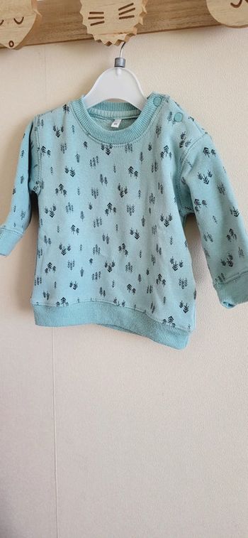 Maillot chaud bleu clair 6 mois Zeeman