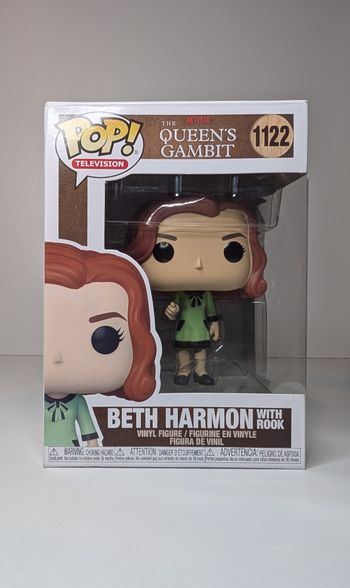 [Funko pop] The Queen's Gambit Beth Hamon with book 1122