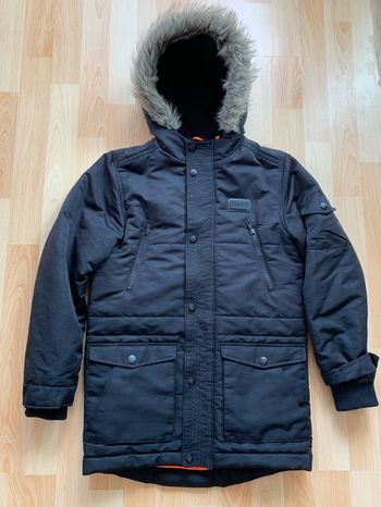 Parka capuche polaire 10-12 ans