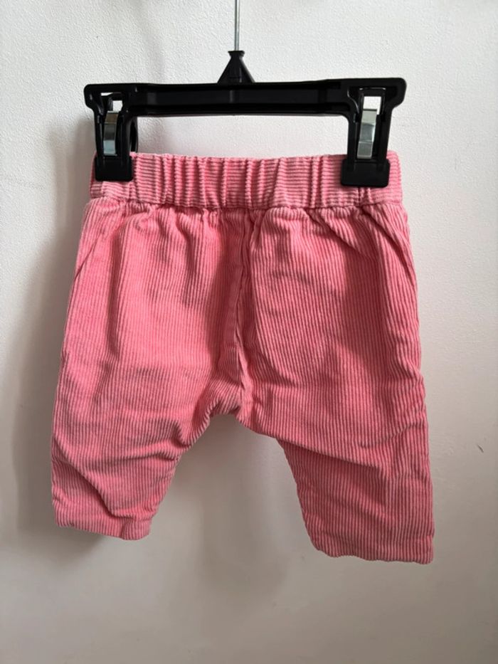 Pantalon rose Jacadi 3 mois - photo numéro 3