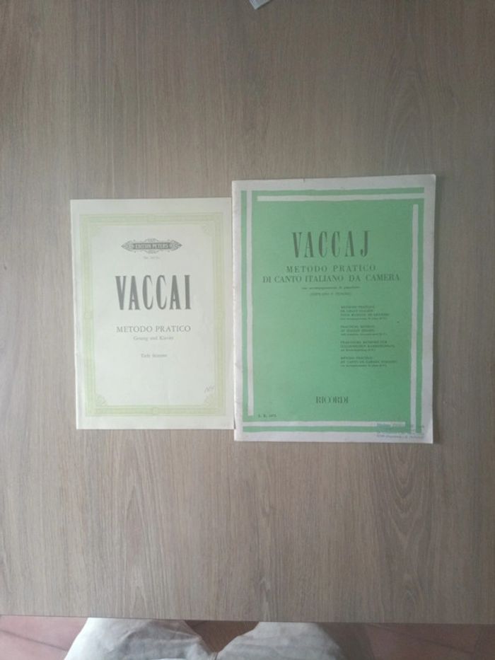 Vaccaj édition Peters et Ricordi