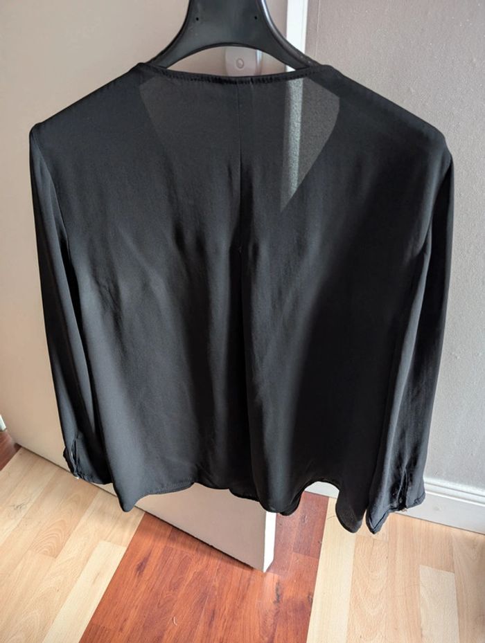 Blouse manches longues double longueur - photo numéro 2