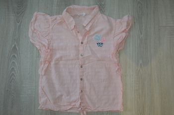 Chemise manches courtes volantées Orchestra 10 ans