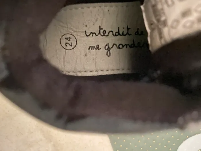 Chaussures fille taille 24 neuves ! - photo numéro 5