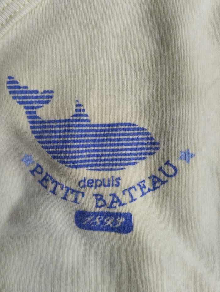 Body Petit Bateau 1 mois - photo numéro 3