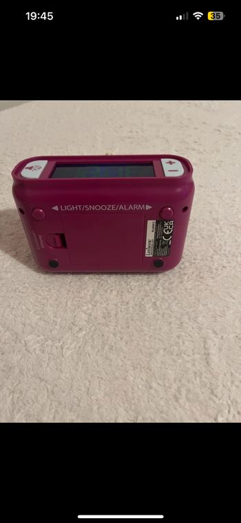 Réveil reine des neiges parfait état