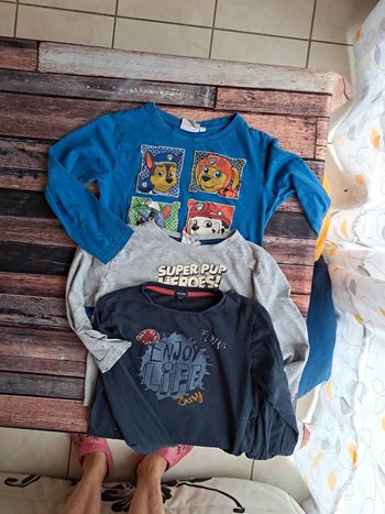 Lot tee-shirts manches longues 8 ans  #isacorbas8ans