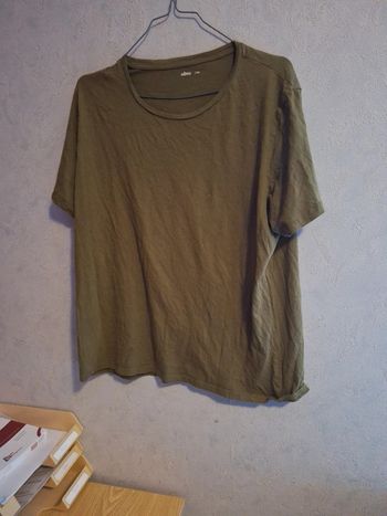 Tee shirt xxl kaki Gémo