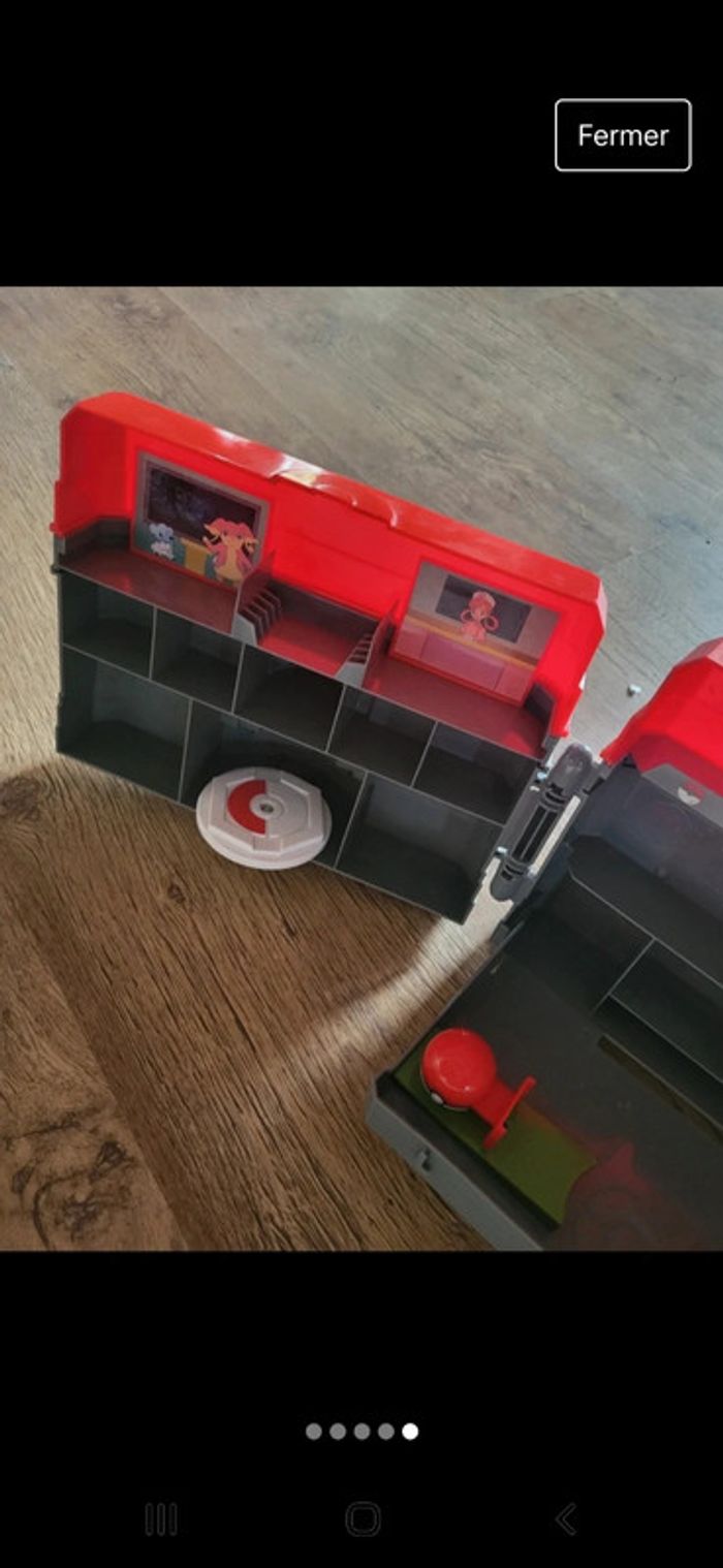 Arène de combat / boîte de rangement transportable pokemon - photo numéro 5