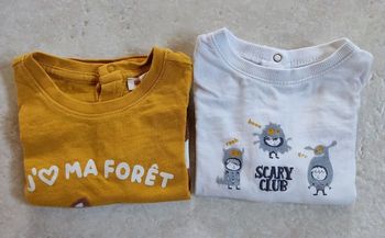 Lot tee-shirts manches longues