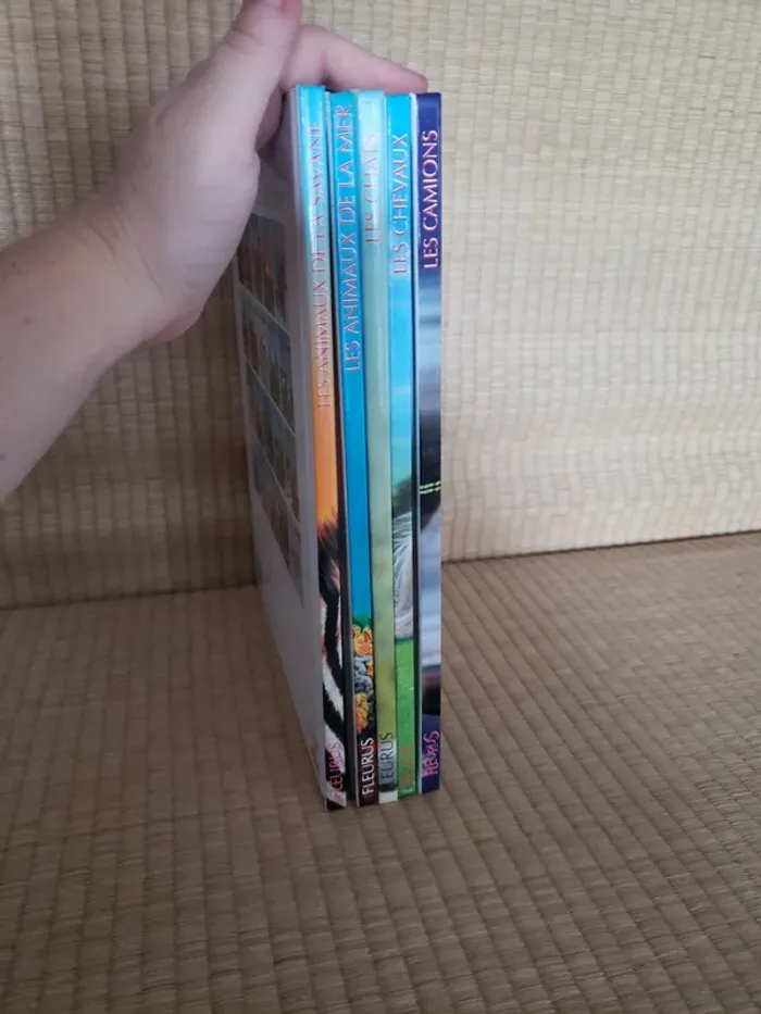 Lot de 5 livres l'imagerie animal et la grande imagerie - photo numéro 2