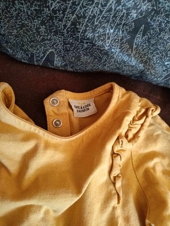 2 tuniques fille 18 mois - photo numéro 2