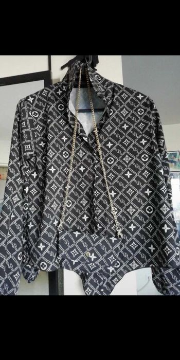 Chemise & pochette bandoulière