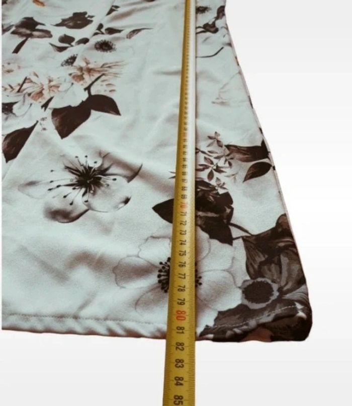 Robe courte manches 3/4 imprimé fleurs taille 36 - photo numéro 5