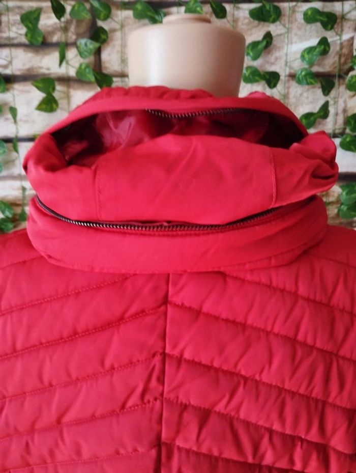 🌸Doudoune rouge Camaieu Taille 38🌸 - photo numéro 4