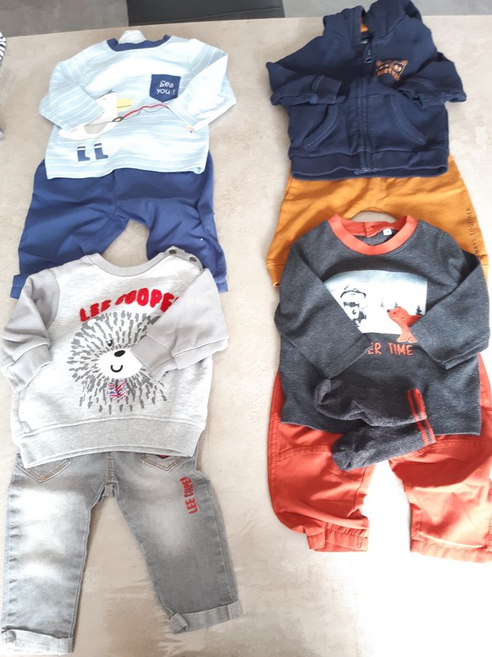 12 ensembles garcons 6 mois - photo numéro 2