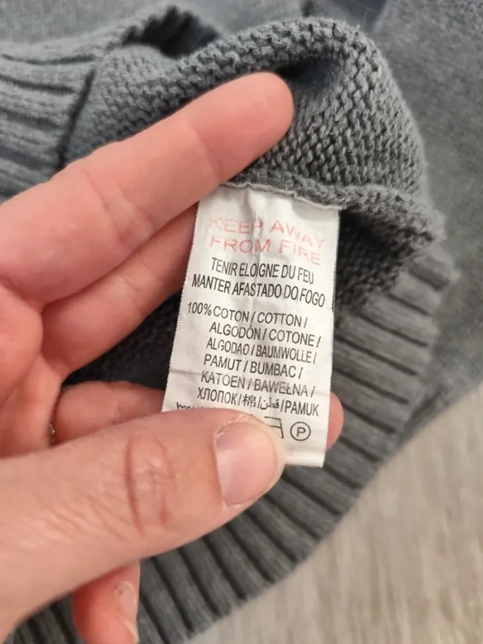 Pull gris NKY taille 6 ans - photo numéro 4