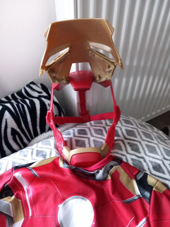 Déguisement iron man 8 10 ans - photo numéro 4