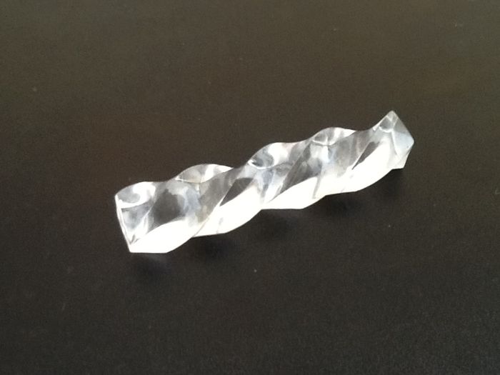 Années 1970 Coffret 12 porte-couteaux Plexiglass transparent - photo numéro 5