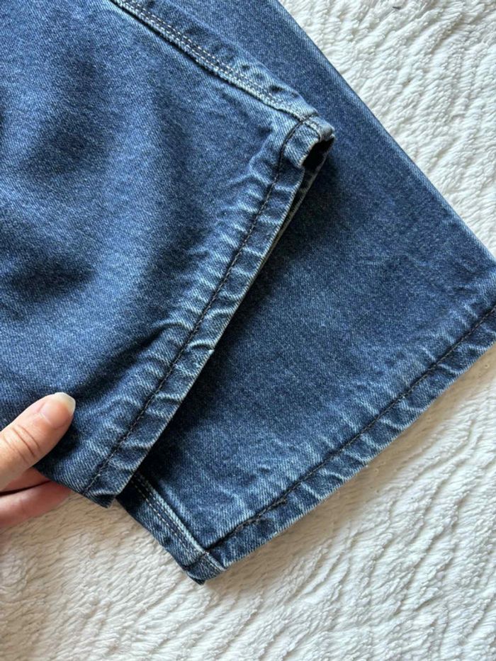 Jean Levi’s 569 loose Straight droit ample homme W33 L30 Made in Mexico bleu foncé L/44 Vintage Y2K - photo numéro 13