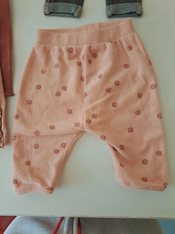 Lot leggings pantalon fille - photo numéro 2