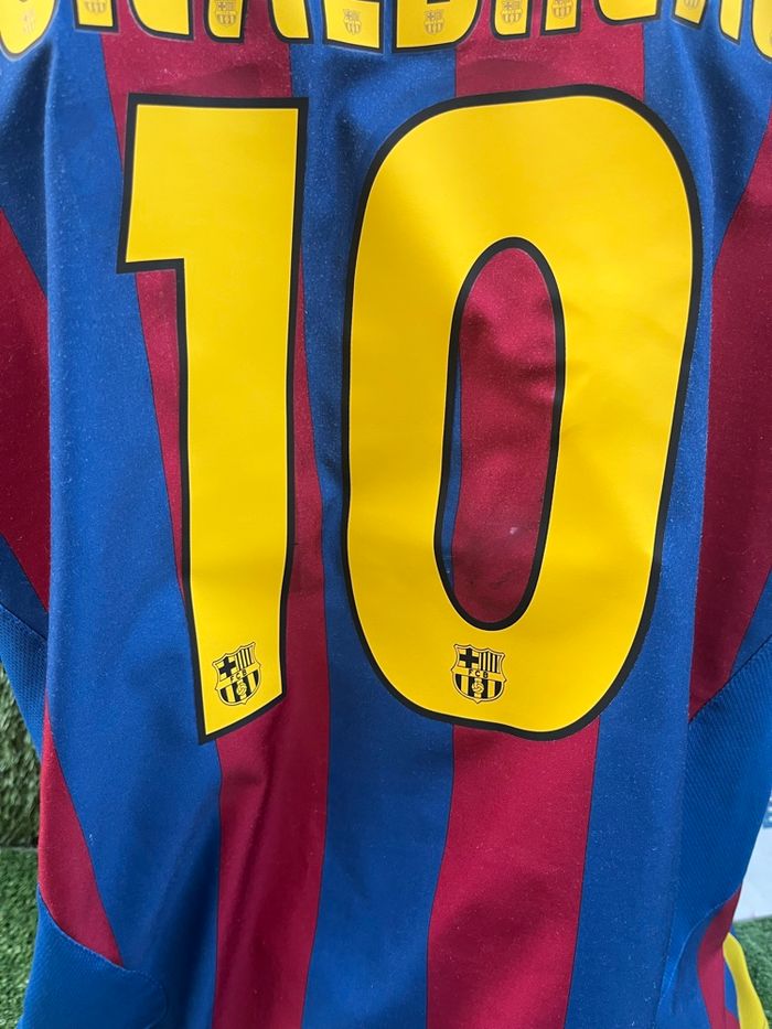 Maillot Ronaldinho Barcelone - photo numéro 10