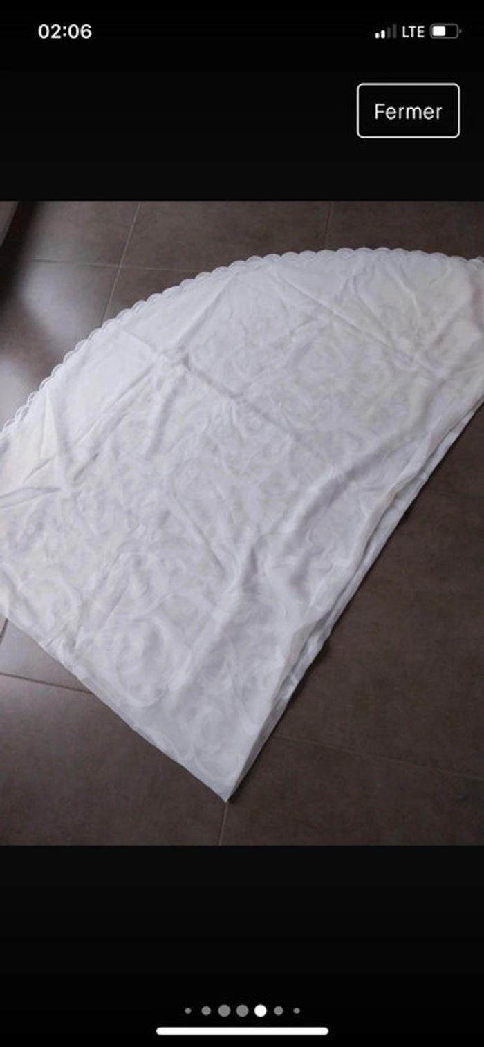 2 Nappes blanches - photo numéro 5