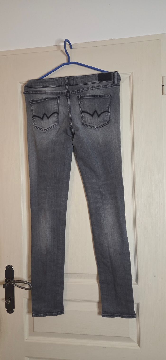 Jean gris Le Temps des Cerises T.29 (38/40 FR) – coupe slim – création française – excellent état mo - photo numéro 4